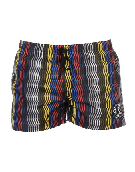 black fendi swim trunks|Fendi swimwear men's.